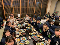 入館式・旅館夕食06